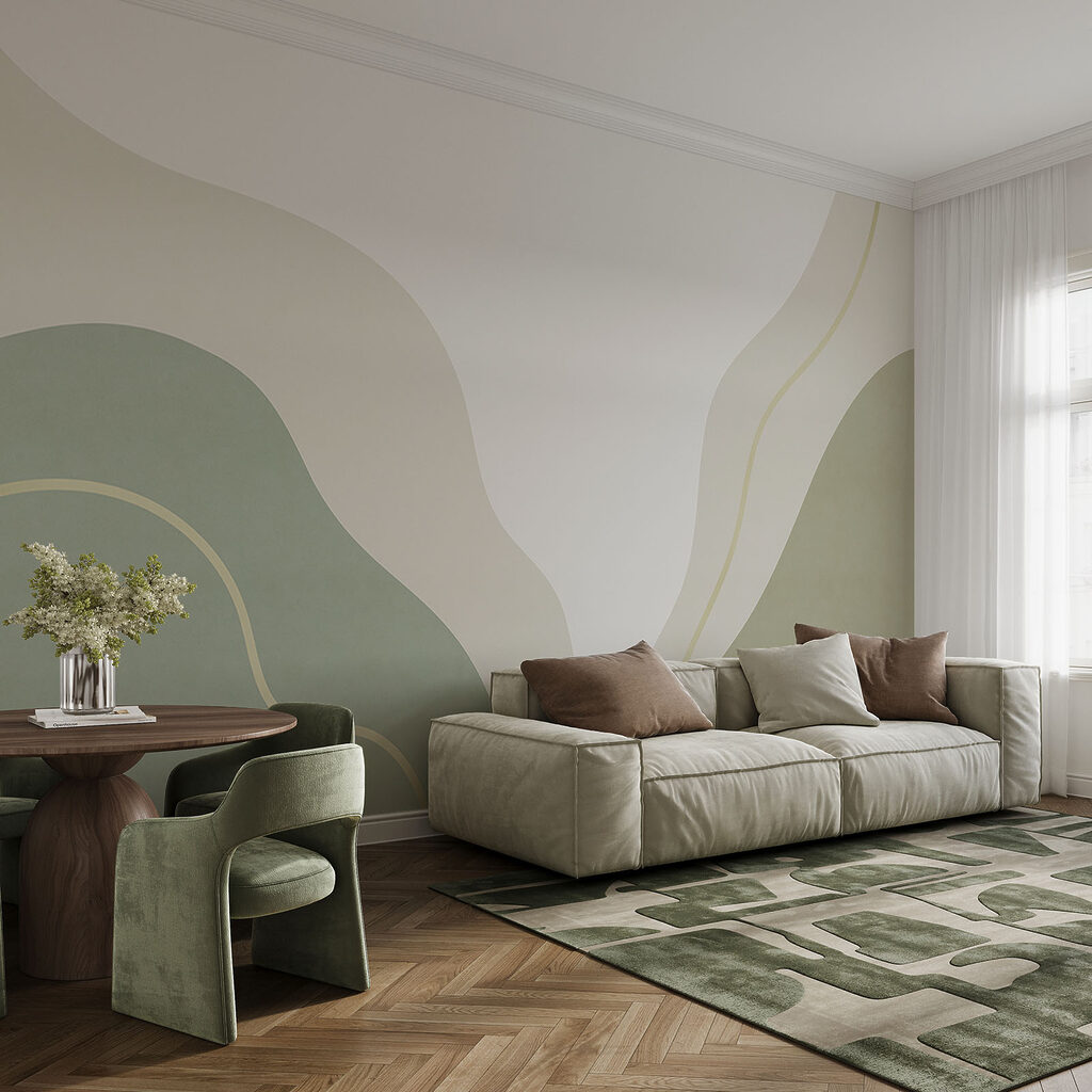 Dal in zachte kleuren — interieur 3