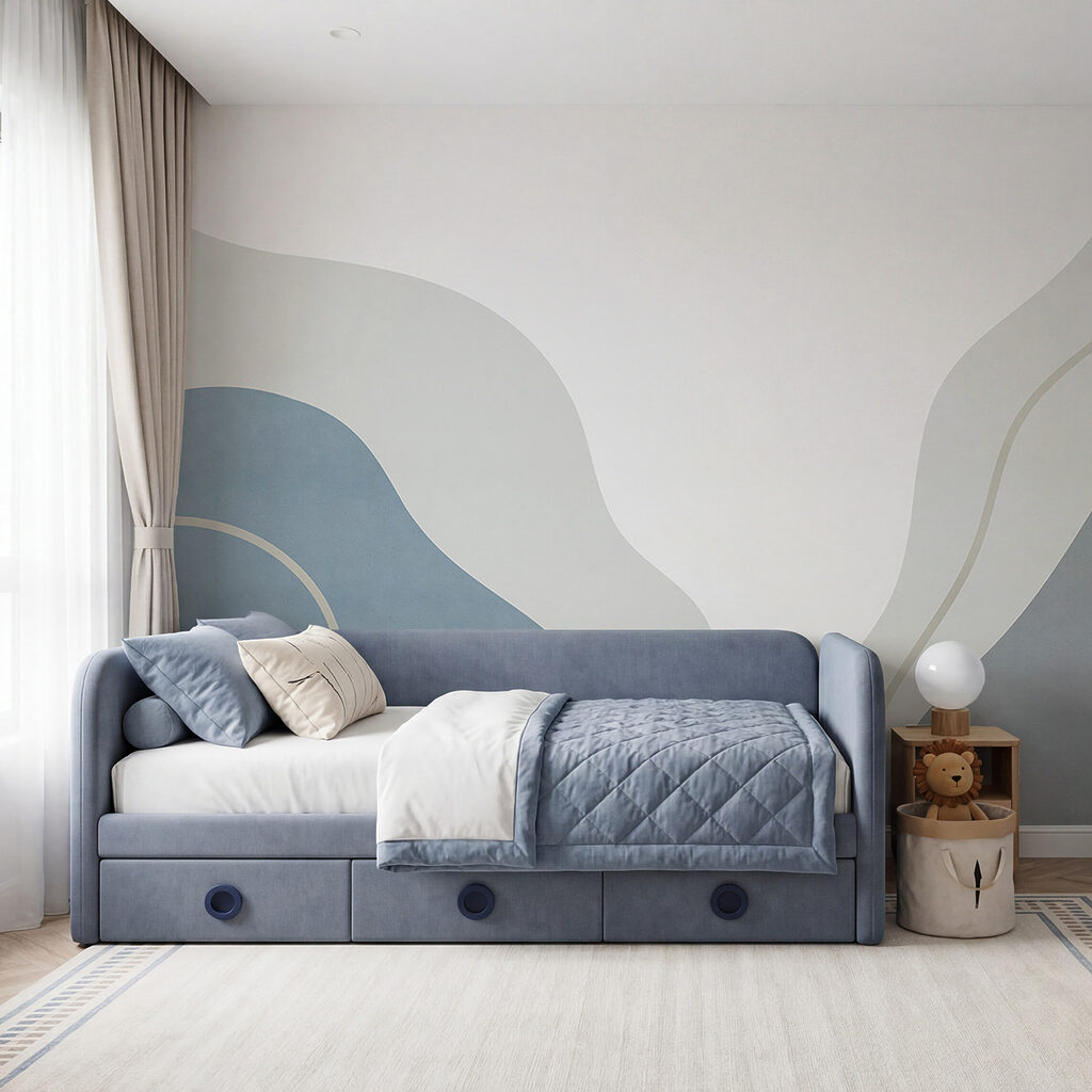 Dal in zachte kleuren — interieur 3
