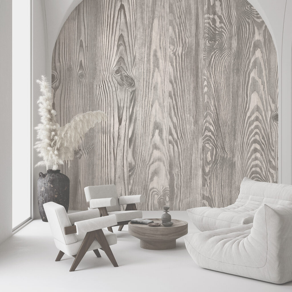Houtnerven in lichte banen — interieur 3