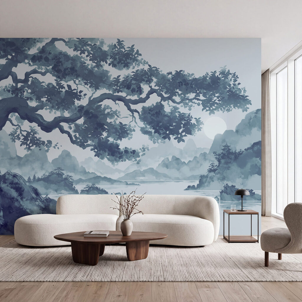 Boom met een waterpartij — interieur 1
