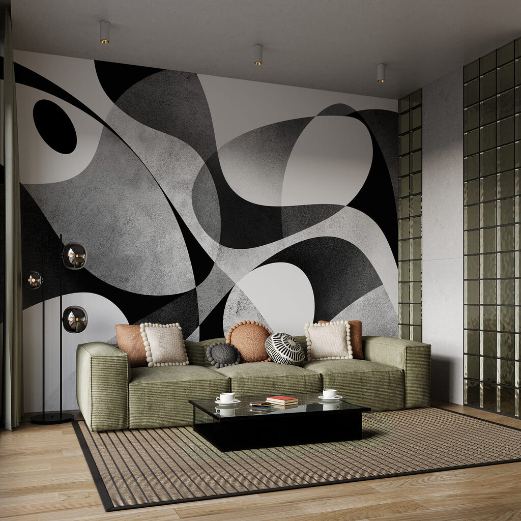 Vormen vloeien door elkaar — interieur 3