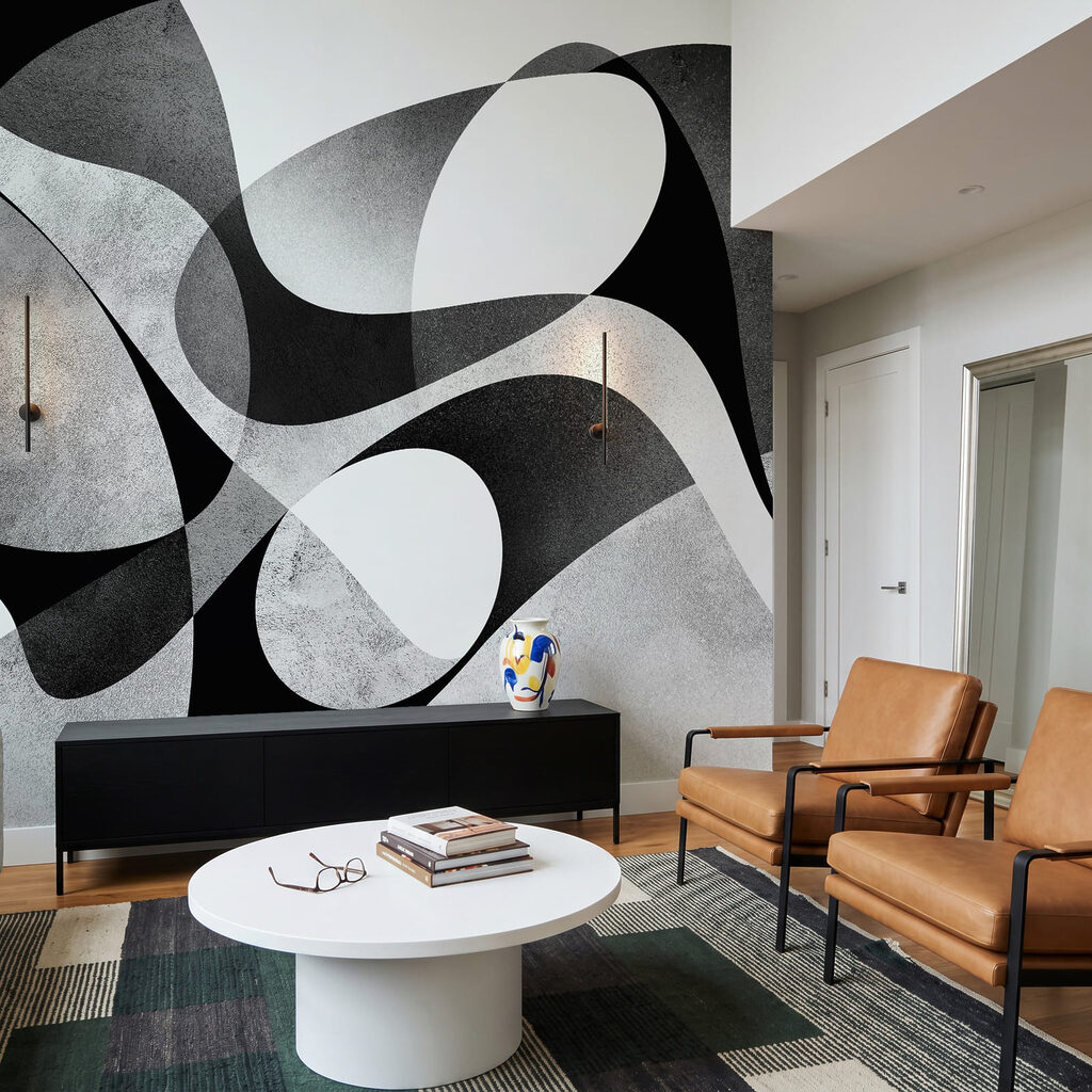 Vormen vloeien door elkaar — interieur 2