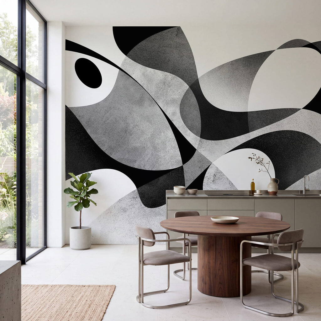 Vormen vloeien door elkaar — interieur 4