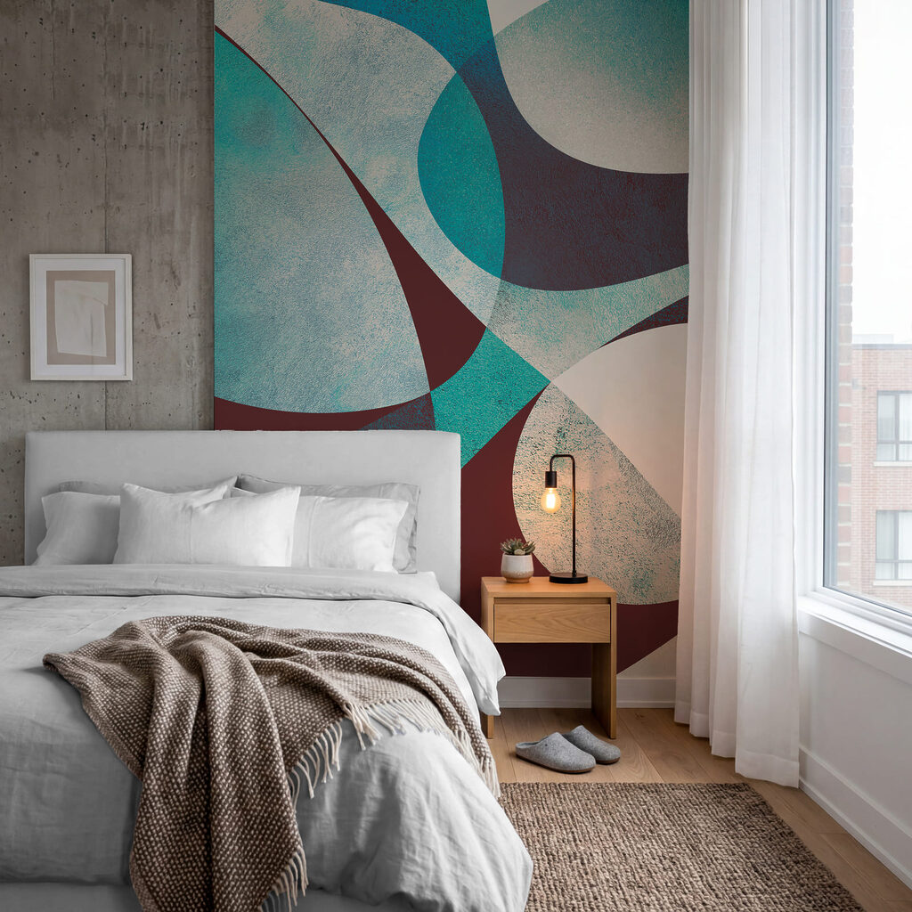 Vormen vloeien door elkaar — interieur 2