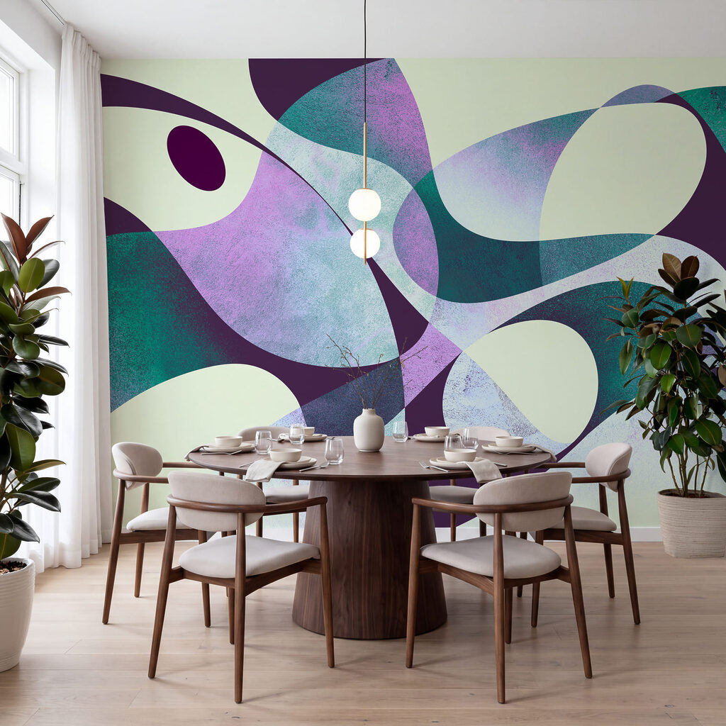Vormen vloeien door elkaar — interieur 2