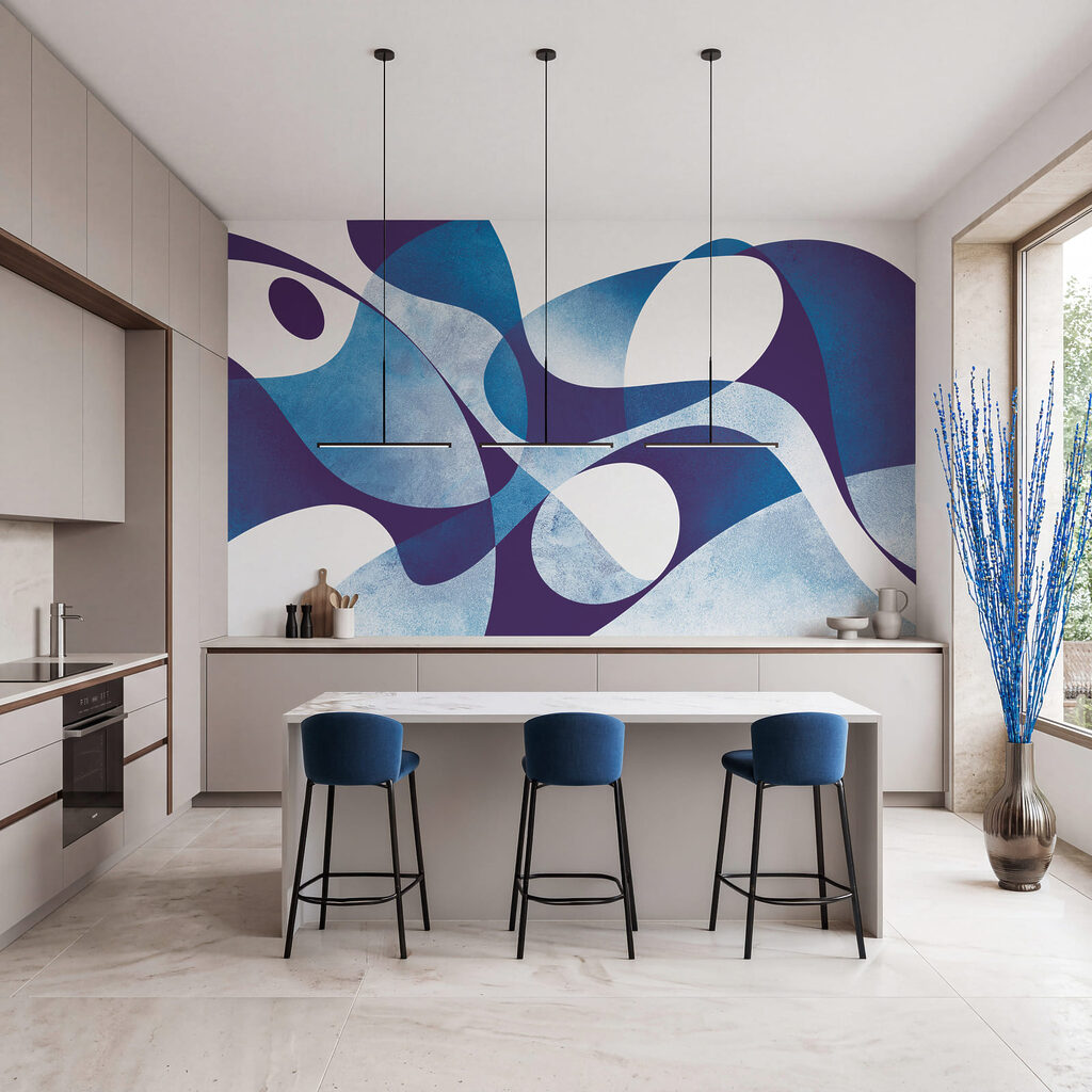 Vormen vloeien door elkaar — interieur 2