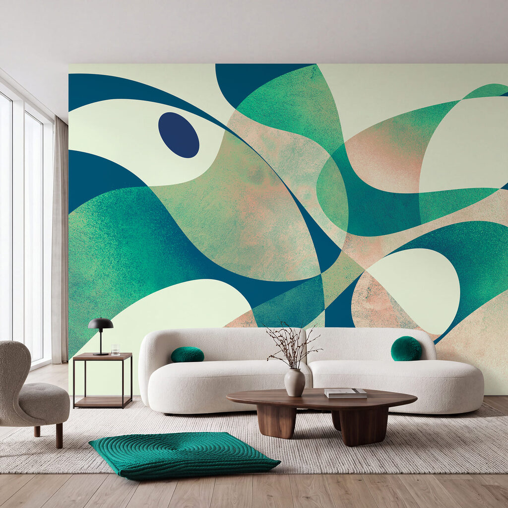 Vormen vloeien door elkaar — interieur 2