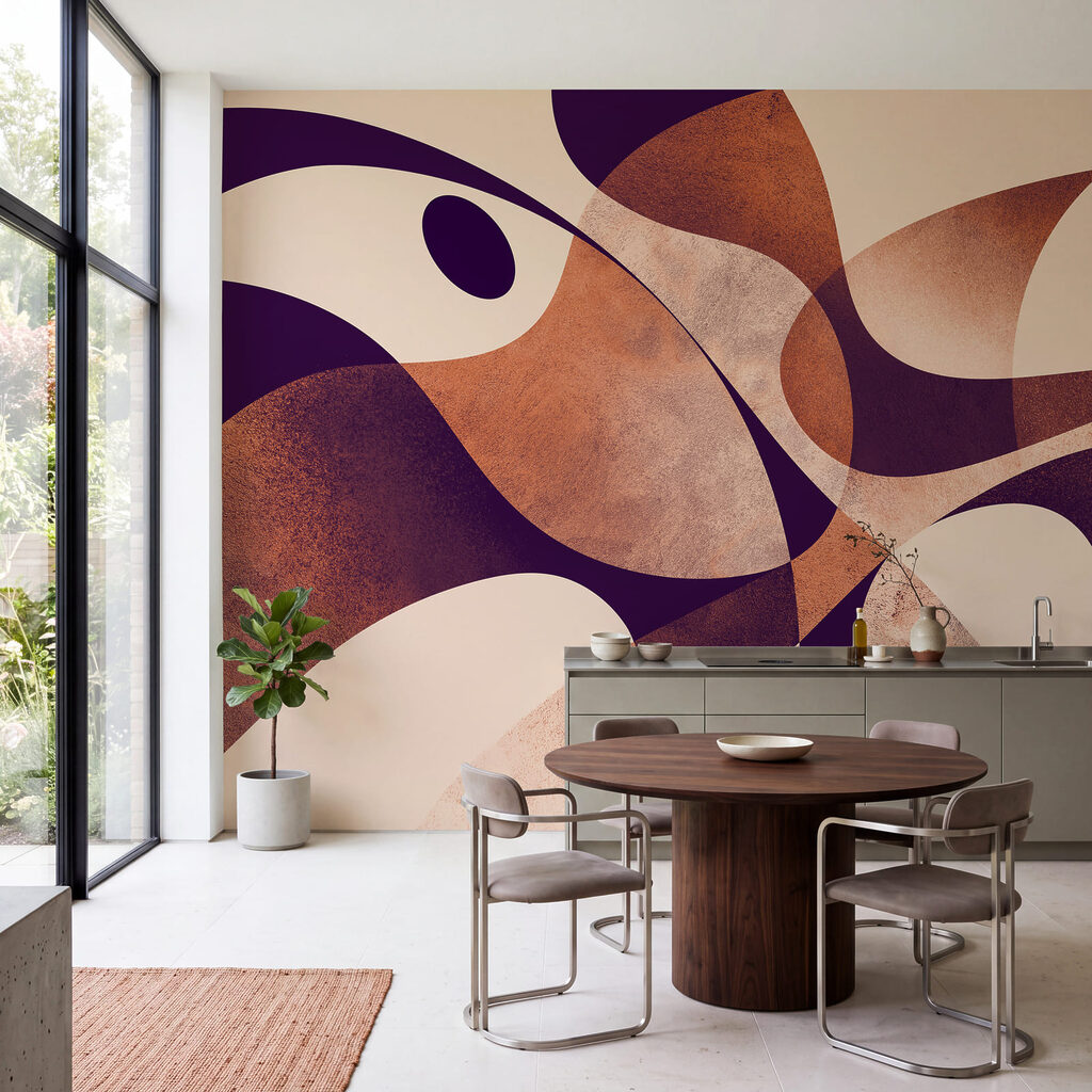 Vormen vloeien door elkaar — interieur 1