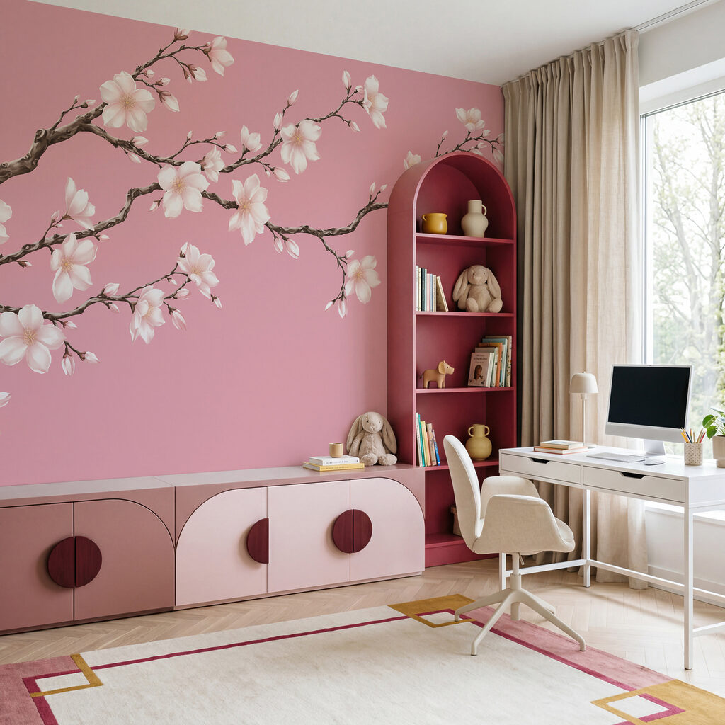 Bloesem aan de tak — interieur 3