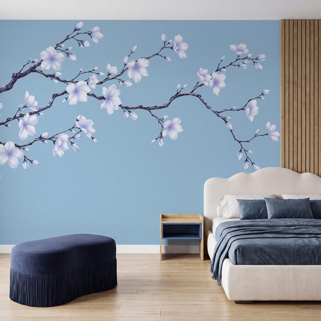 Bloesem aan de tak — interieur 2
