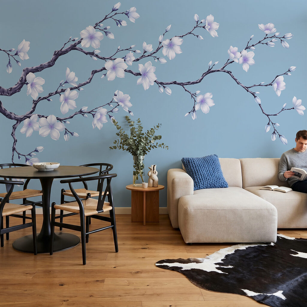 Bloesem aan de tak — interieur 3