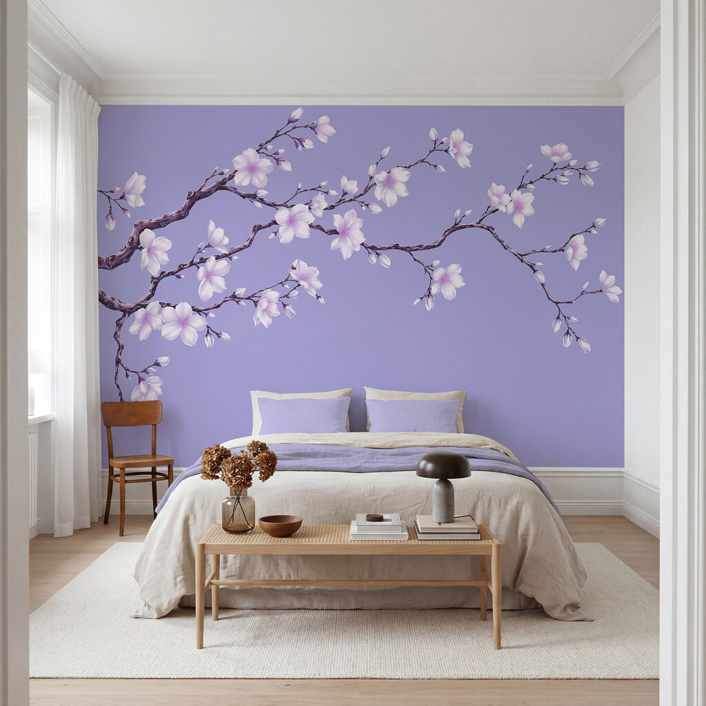 Bloesem aan de tak — interieur 1