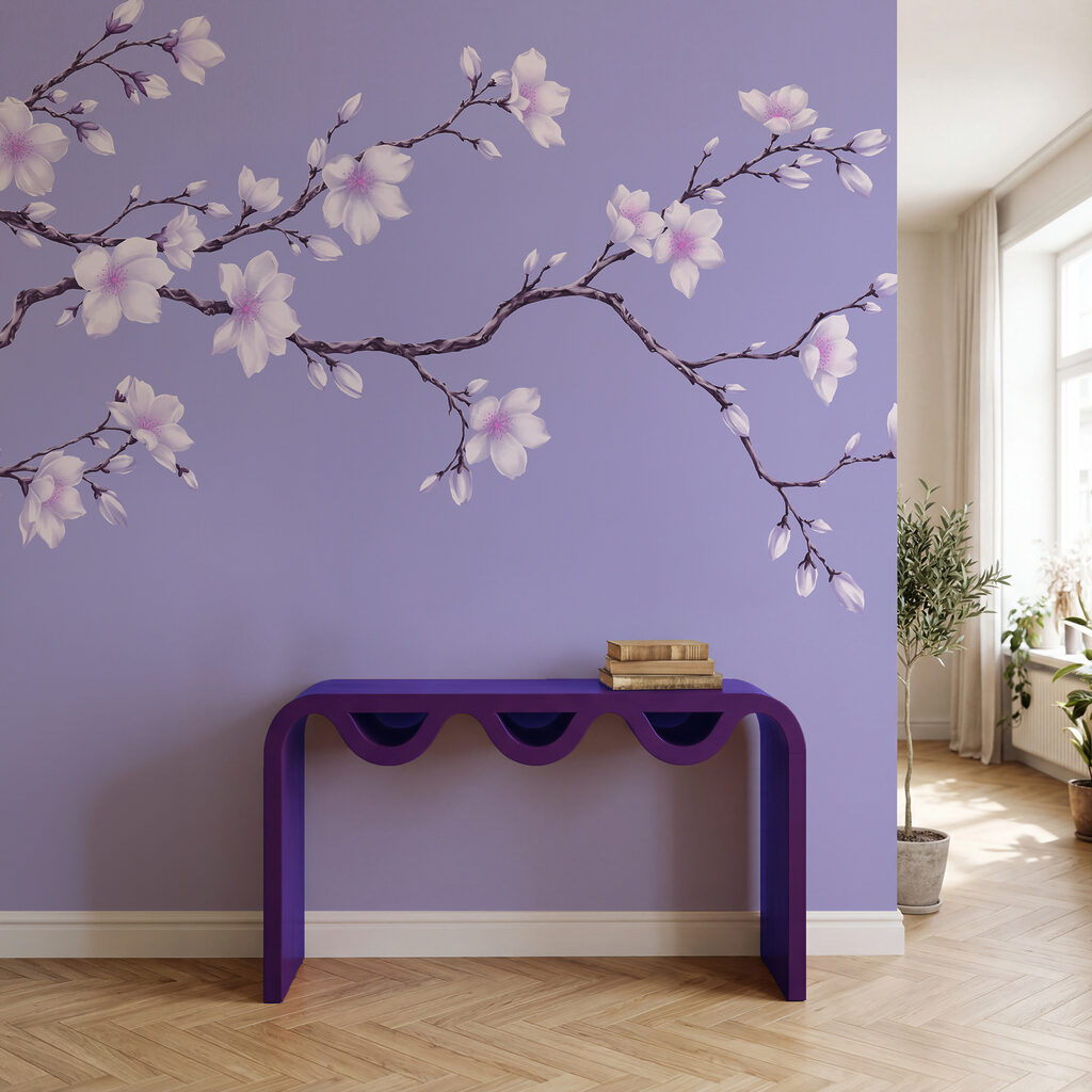 Bloesem aan de tak — interieur 2