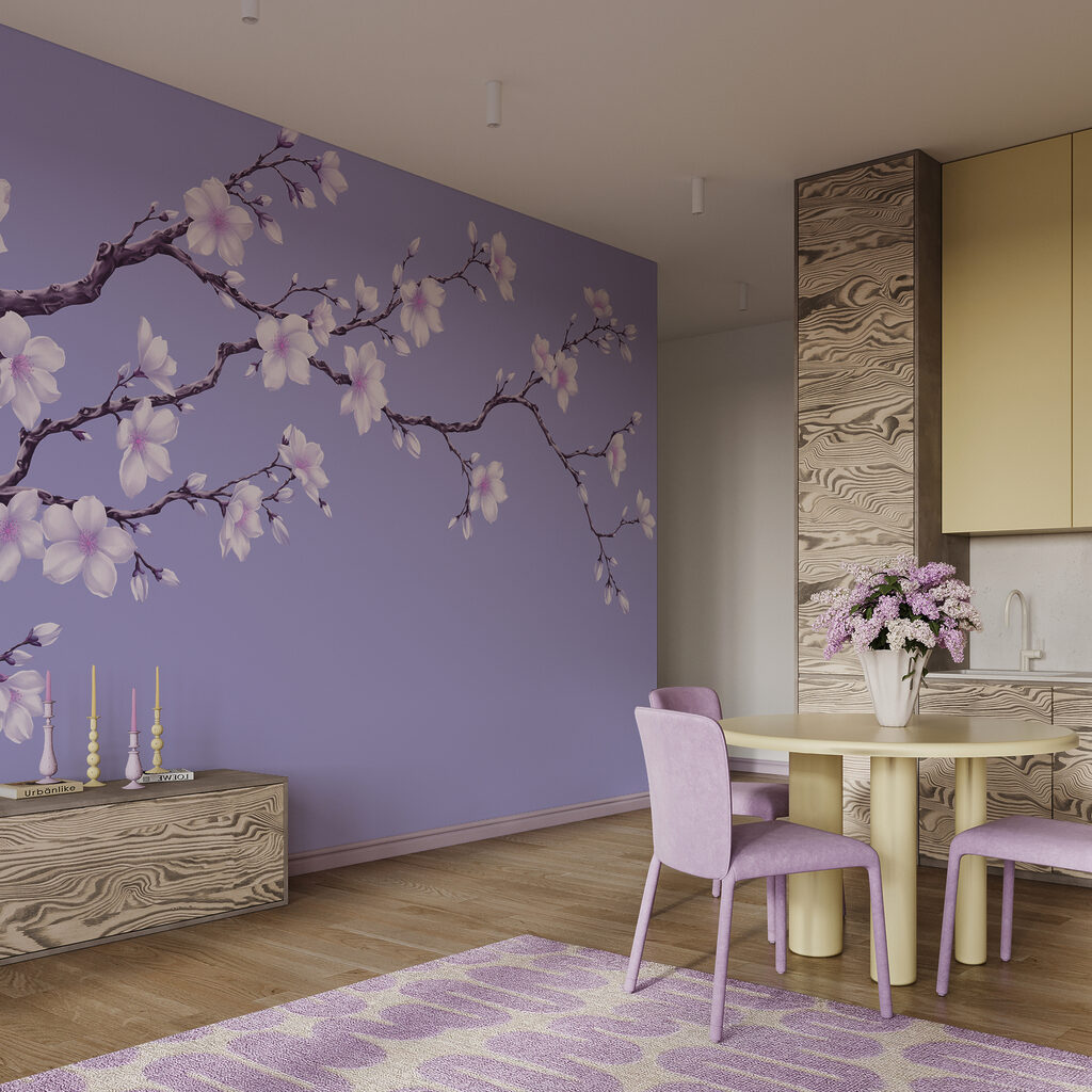 Bloesem aan de tak — interieur 3