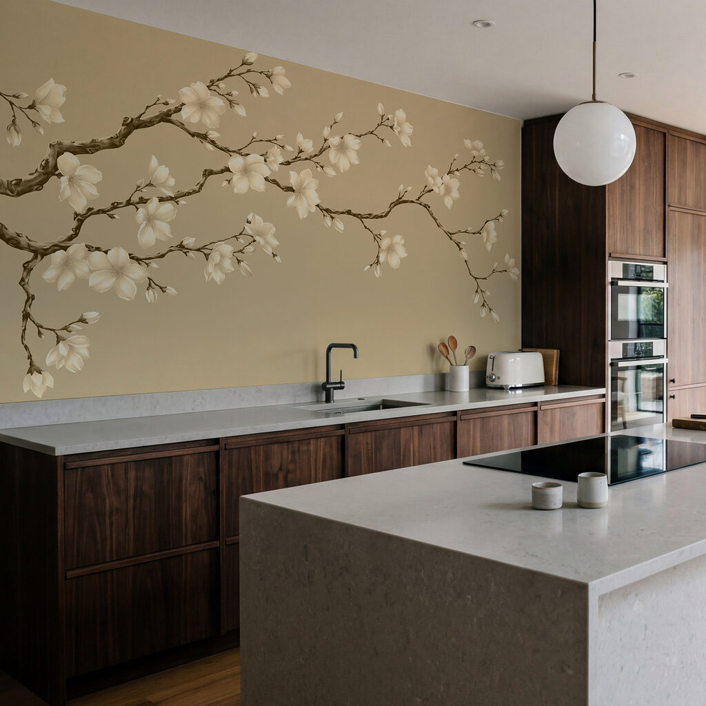 Bloesem aan de tak — interieur 2