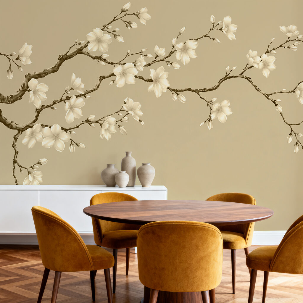 Bloesem aan de tak — interieur 3