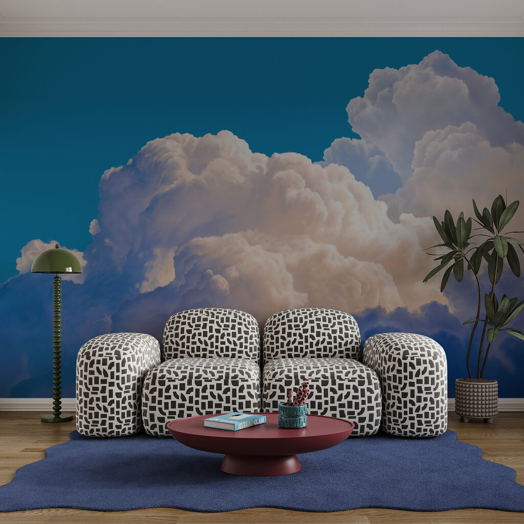 Wolken rijzen in licht — interieur 3