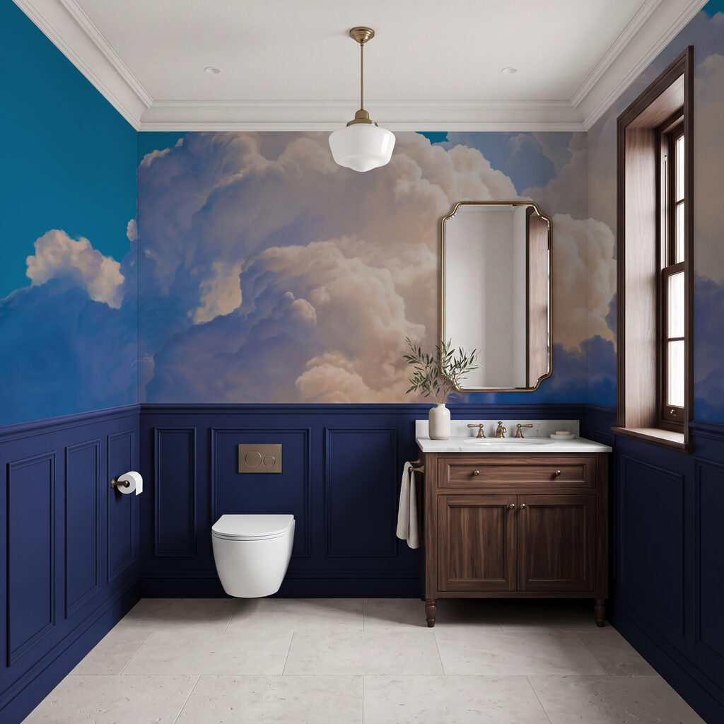 Wolken rijzen in licht — interieur 4