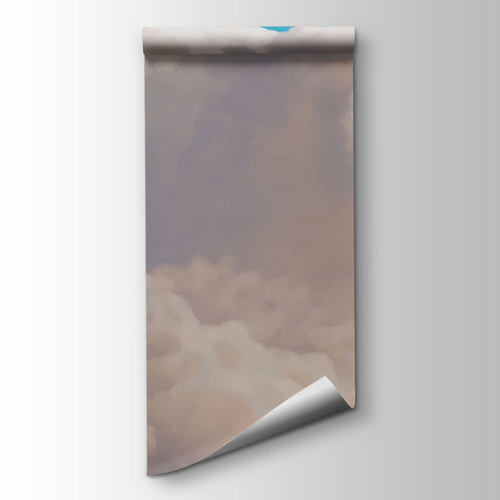 Wolken rijzen in licht — productweergave