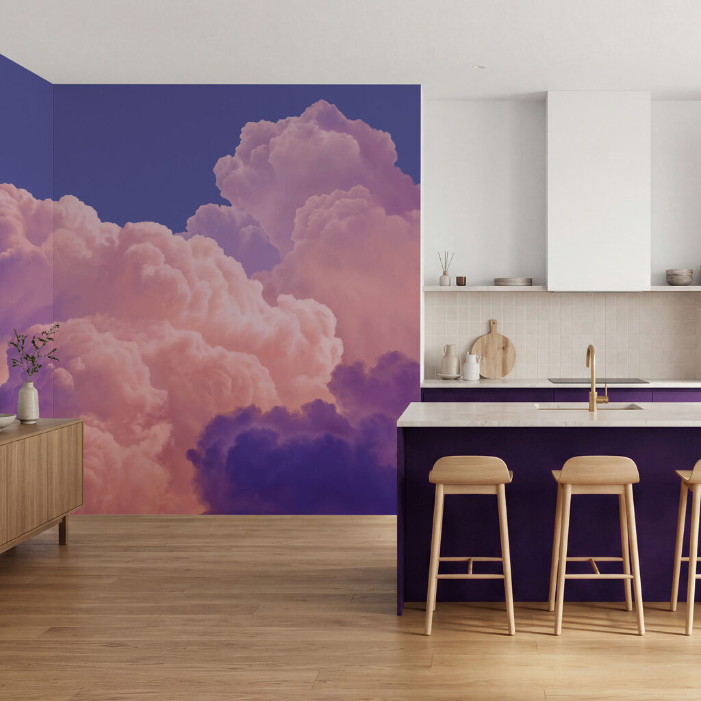 Wolken rijzen in licht — interieur 3