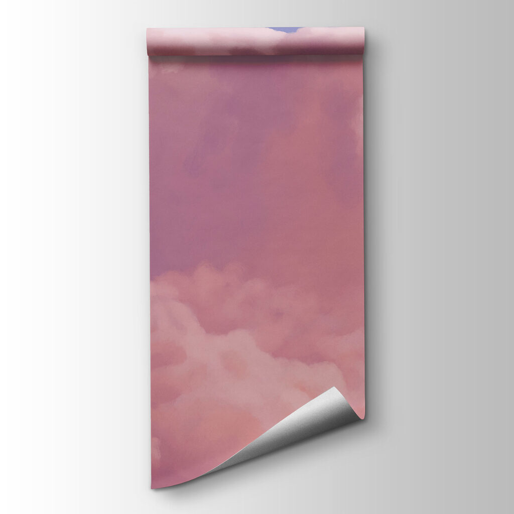 Wolken rijzen in licht — productweergave