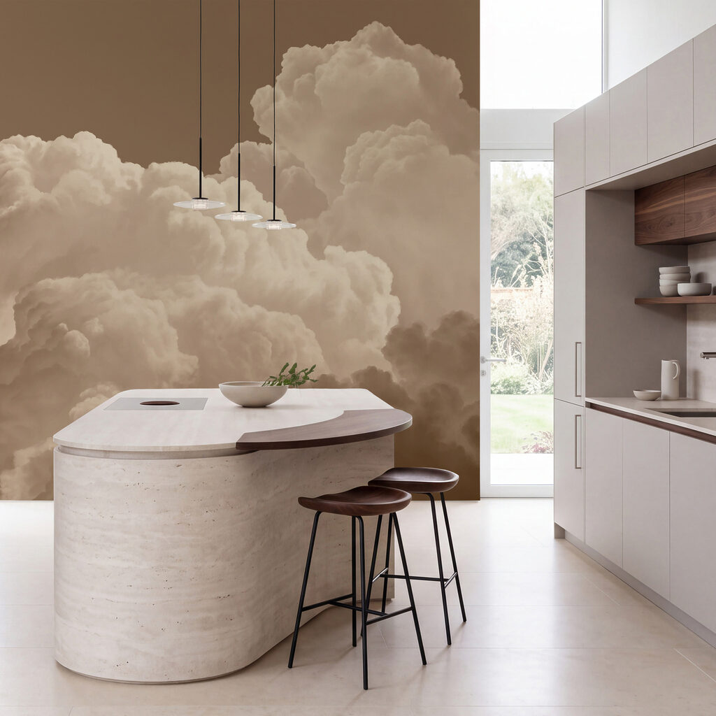 Wolken rijzen in licht — interieur 5