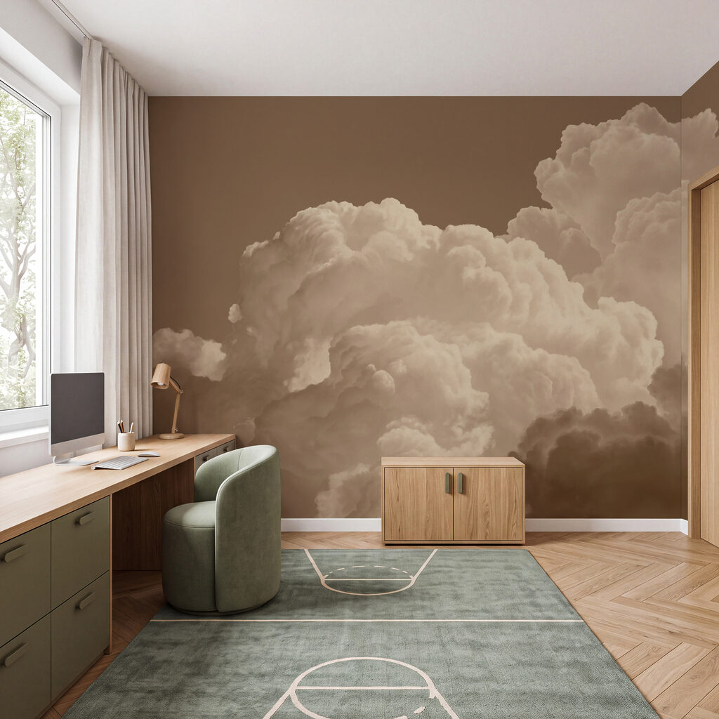Wolken rijzen in licht — interieur 3