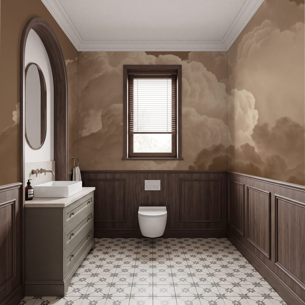 Wolken rijzen in licht — interieur 6