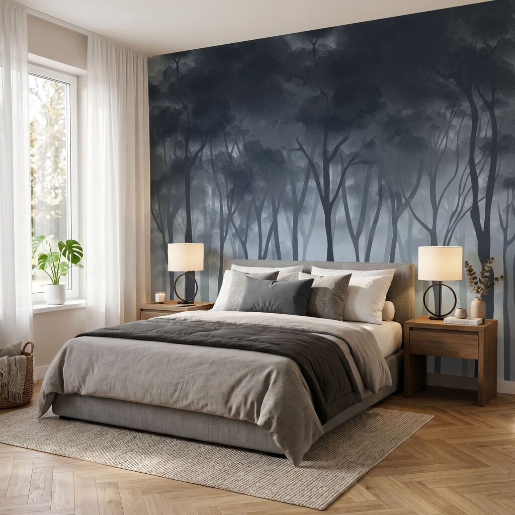 Tussen de stammen — interieur 1