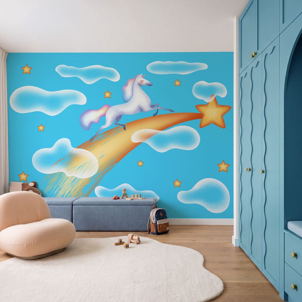 Eenhoorn op vallende ster — interieur 2