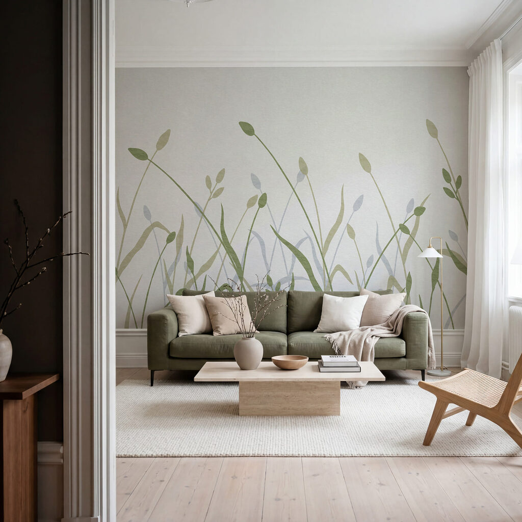 Weide in fijne lijnen — interieur 1