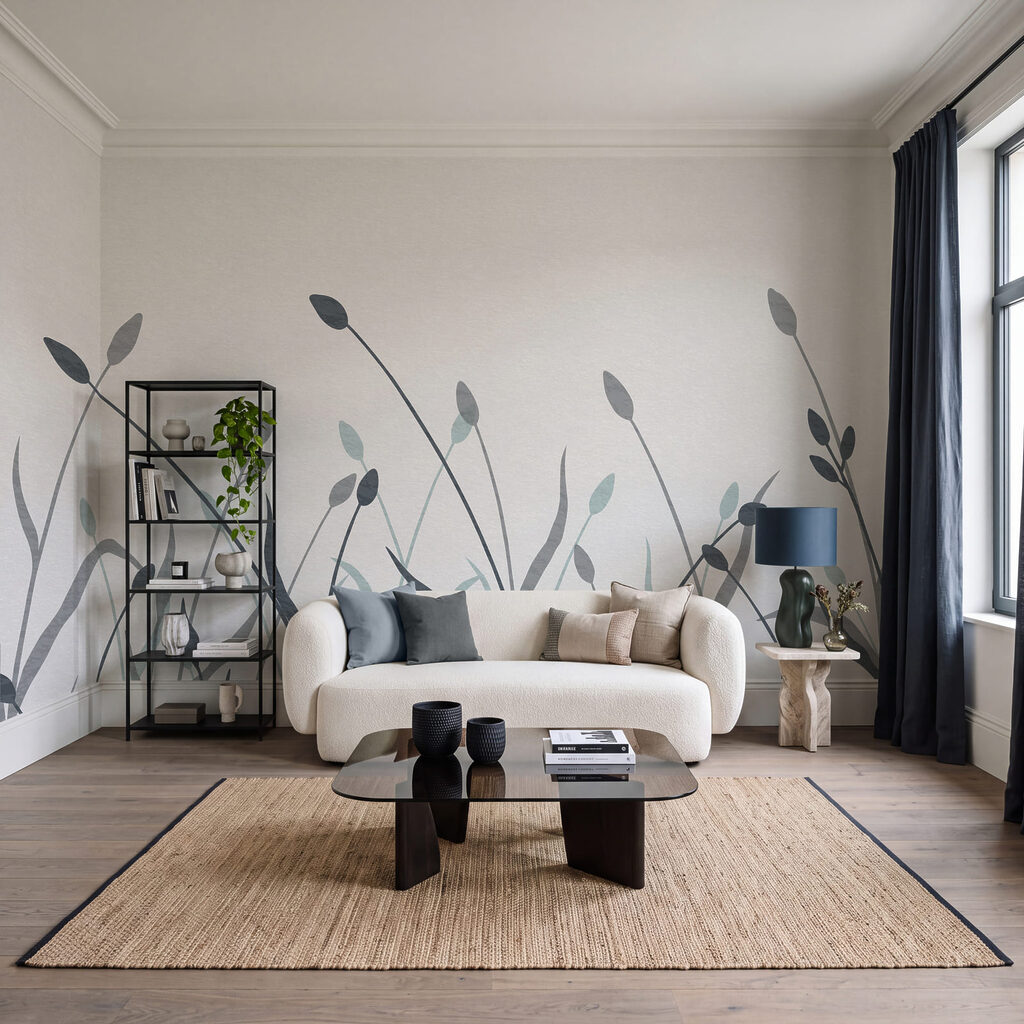 Weide in fijne lijnen — interieur 1