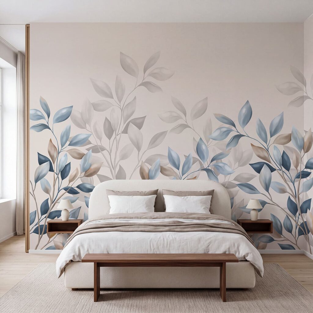 Bladtakjes met zachte glans — interieur 1