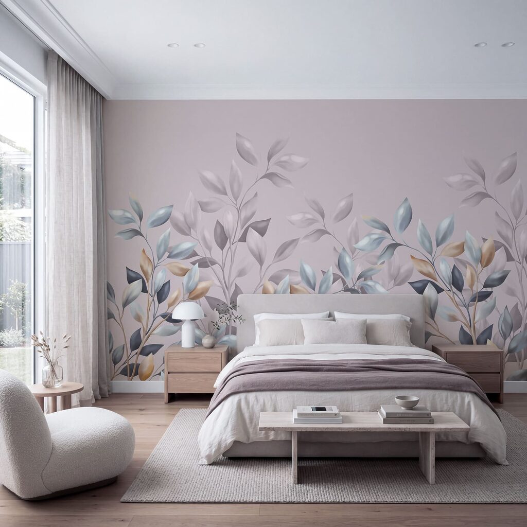 Bladtakjes met zachte glans — interieur 1