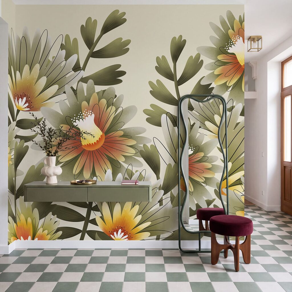 Volop in bloei — interieur 1