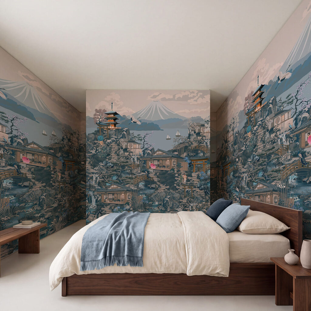Pagodes in dicht landschap — interieur 2