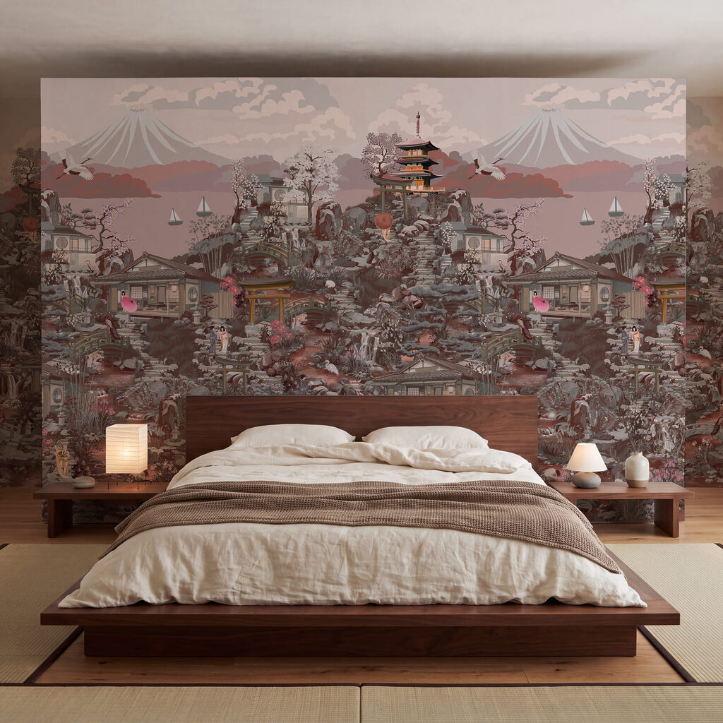 Pagodes in dicht landschap — interieur 2