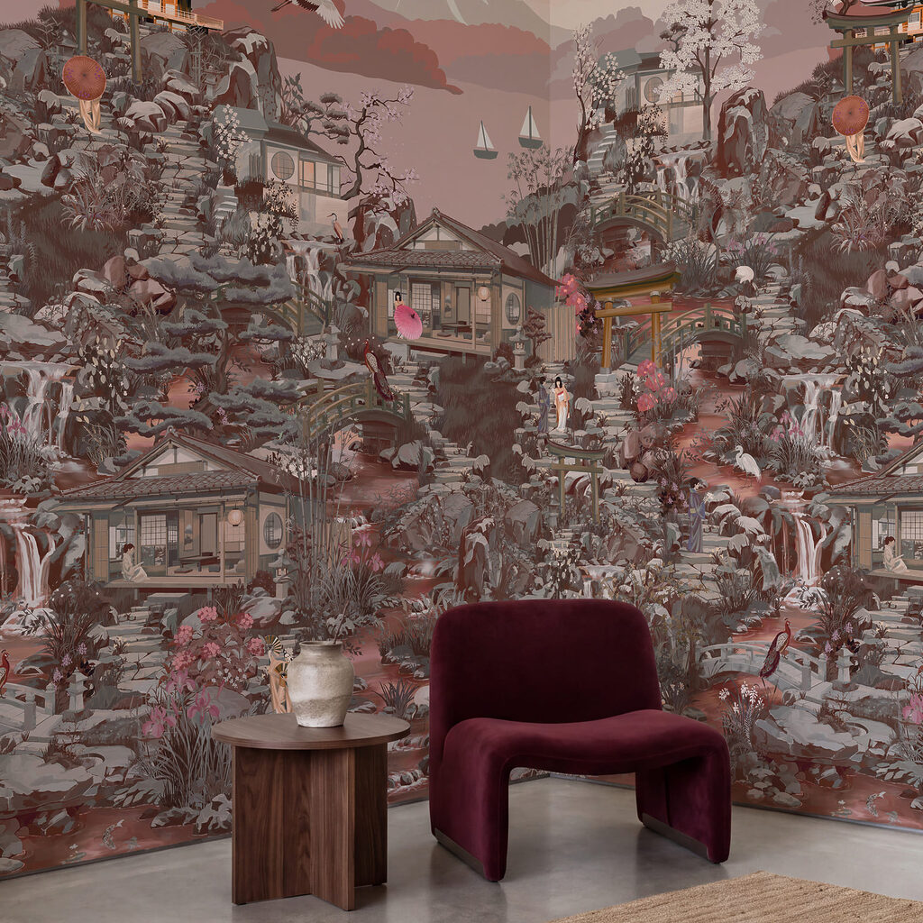 Pagodes in dicht landschap — interieur 4