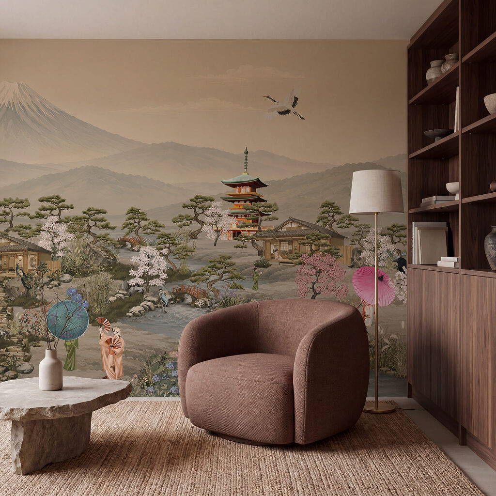 Pagode voor een berg — interieur 3