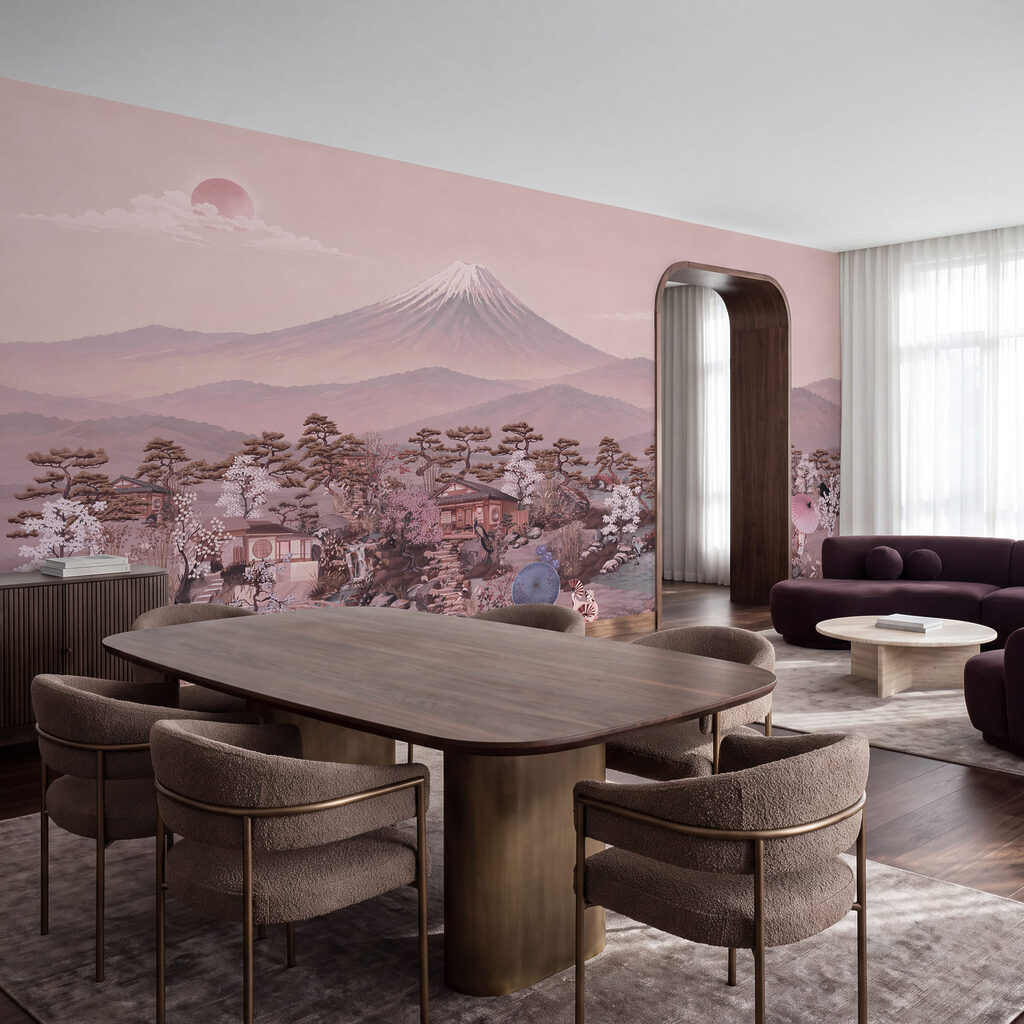 Pagode voor een berg — interieur 5