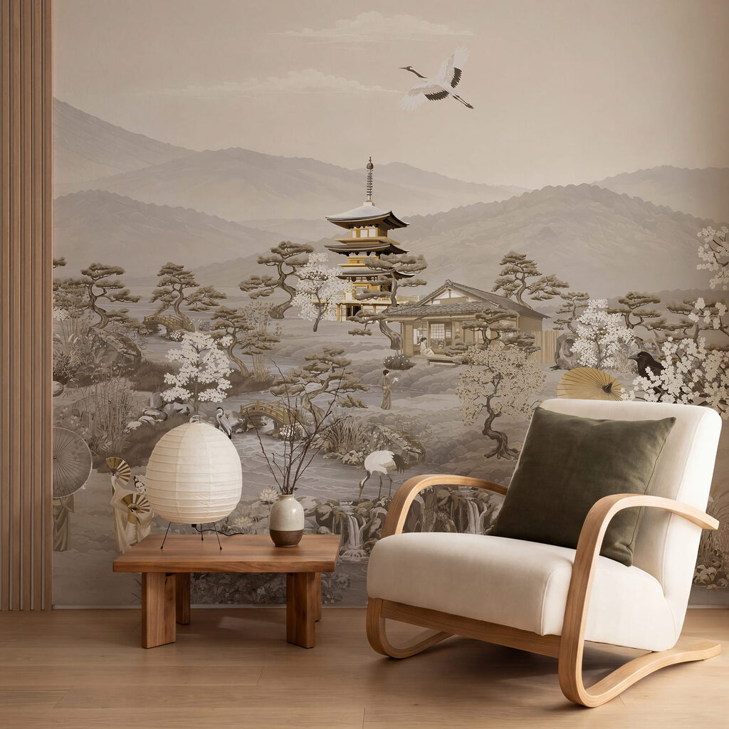 Pagode voor een berg — interieur 3