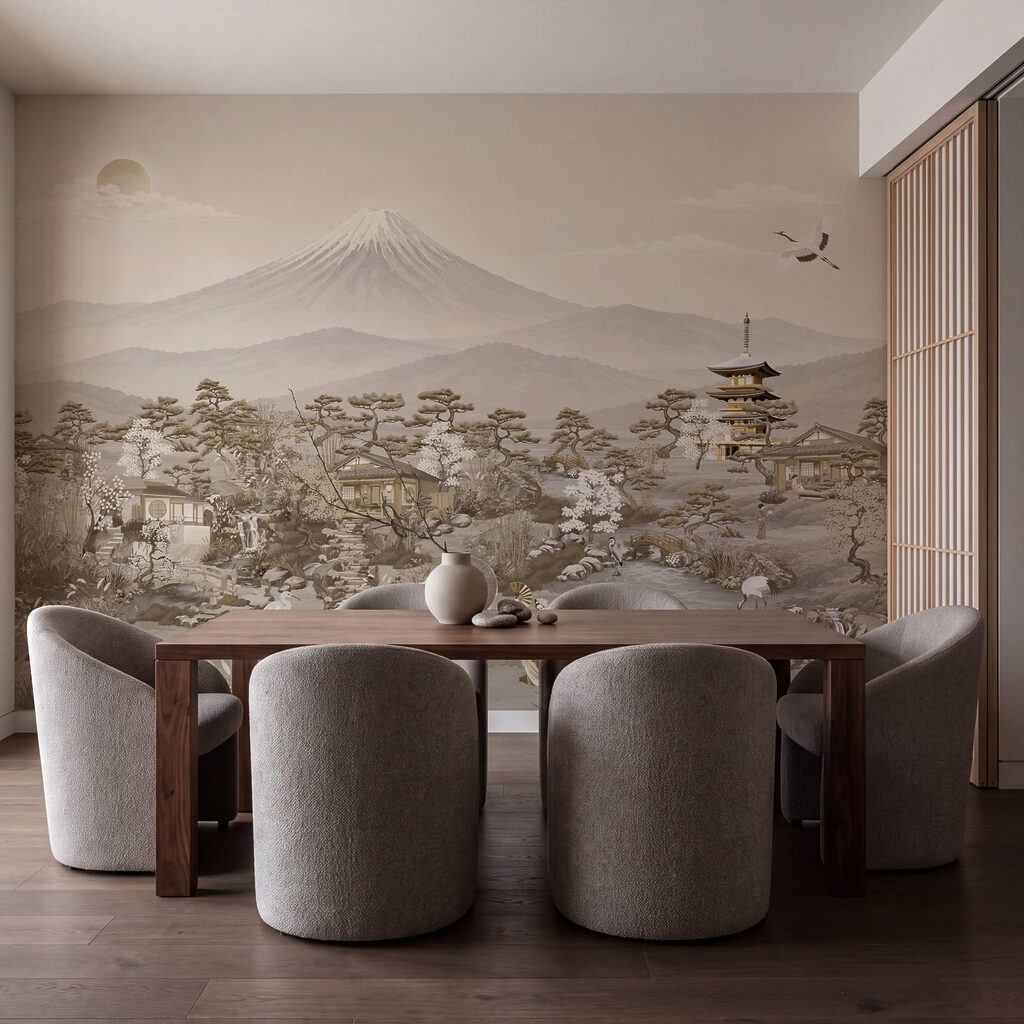 Pagode voor een berg — interieur 5