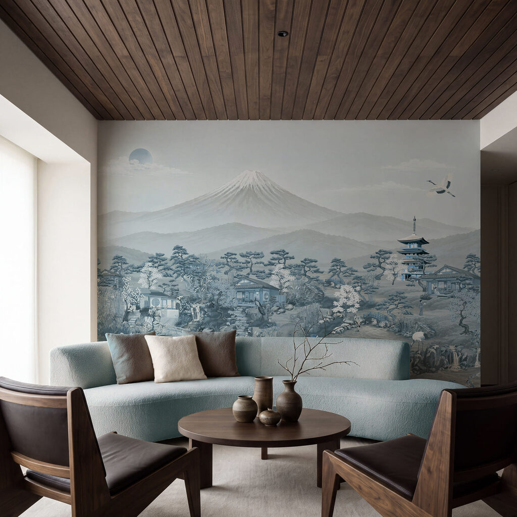 Pagode voor een berg — interieur 2