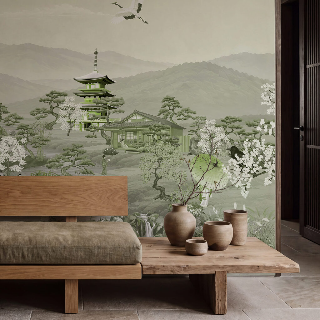 Pagode voor een berg — interieur 4
