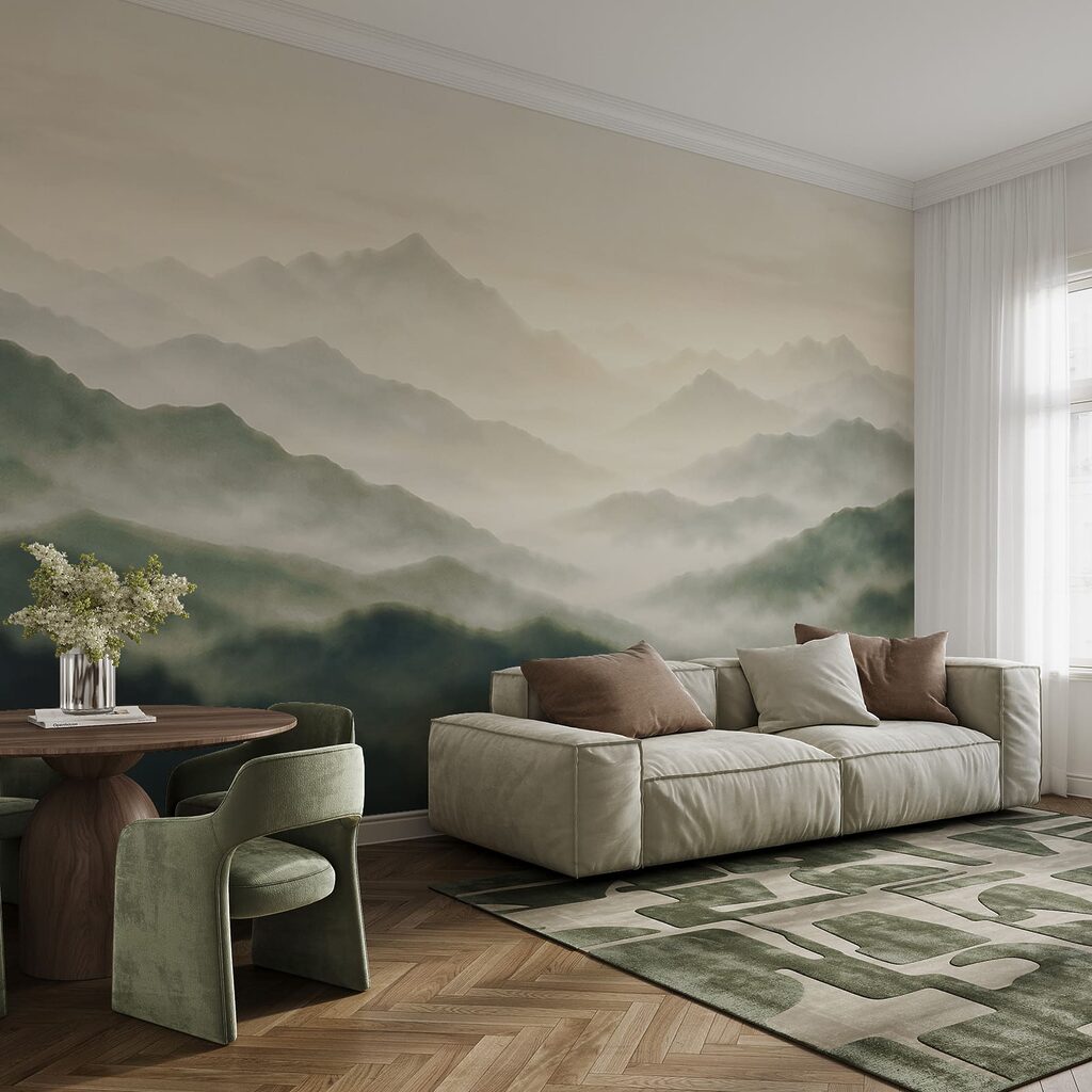 Bergnevel in diepe lagen — interieur 1