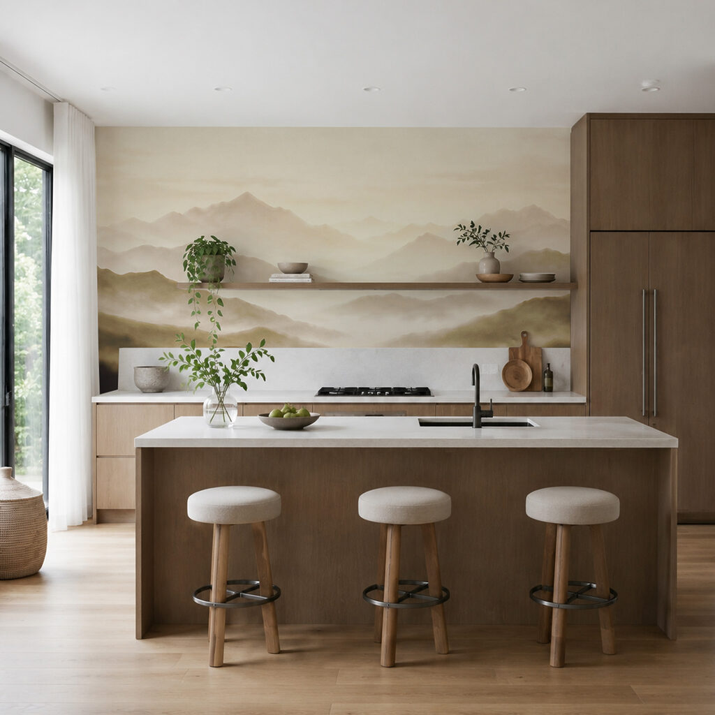 Bergnevel in diepe lagen — interieur 4