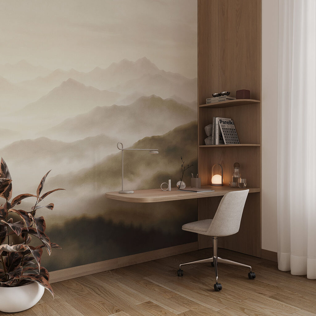 Bergnevel in diepe lagen — interieur 1