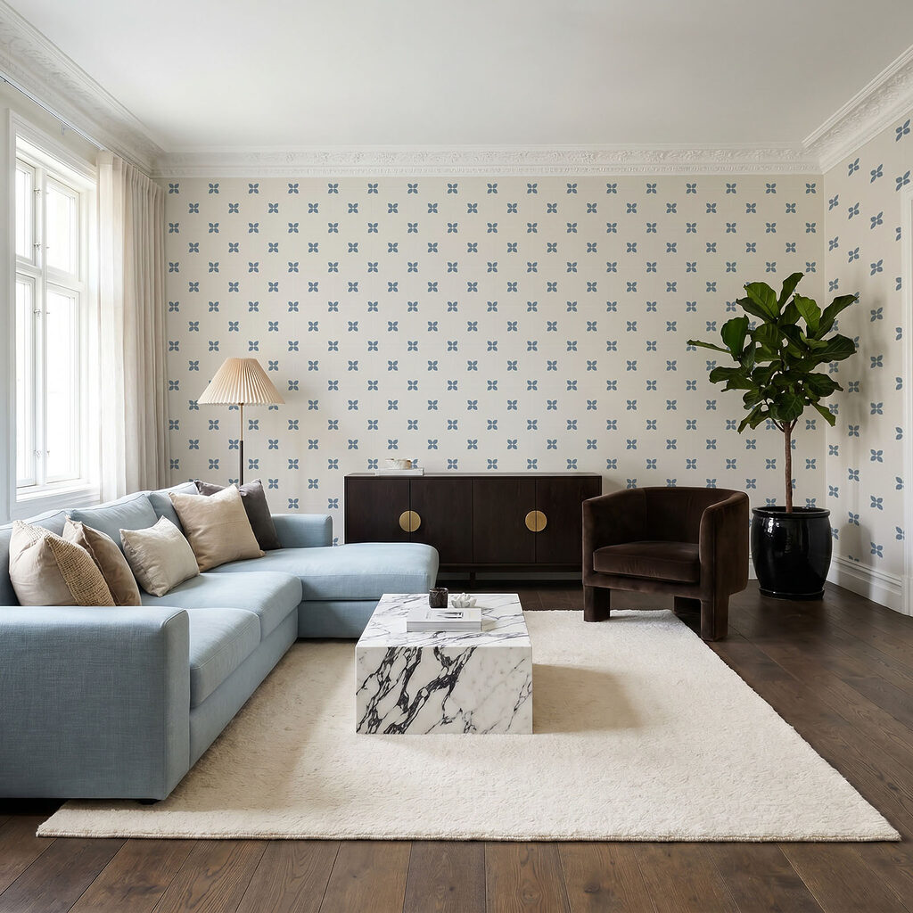 Kleine kruisjes in ritme — interieur 2
