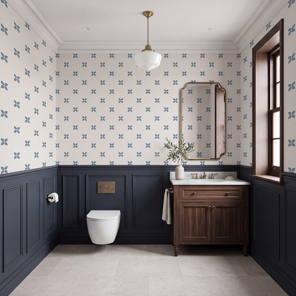 Kleine kruisjes in ritme — interieur 4
