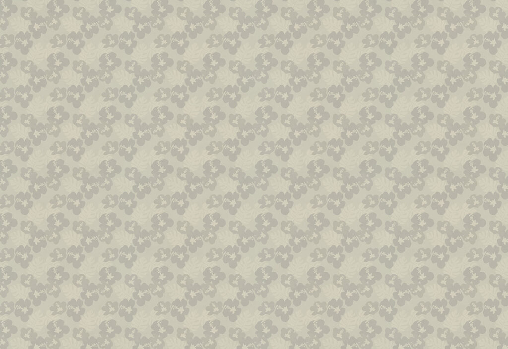 Kleine bloemkransen in groen — volledig ontwerp